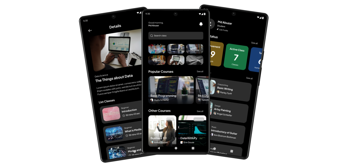 E- Learning App