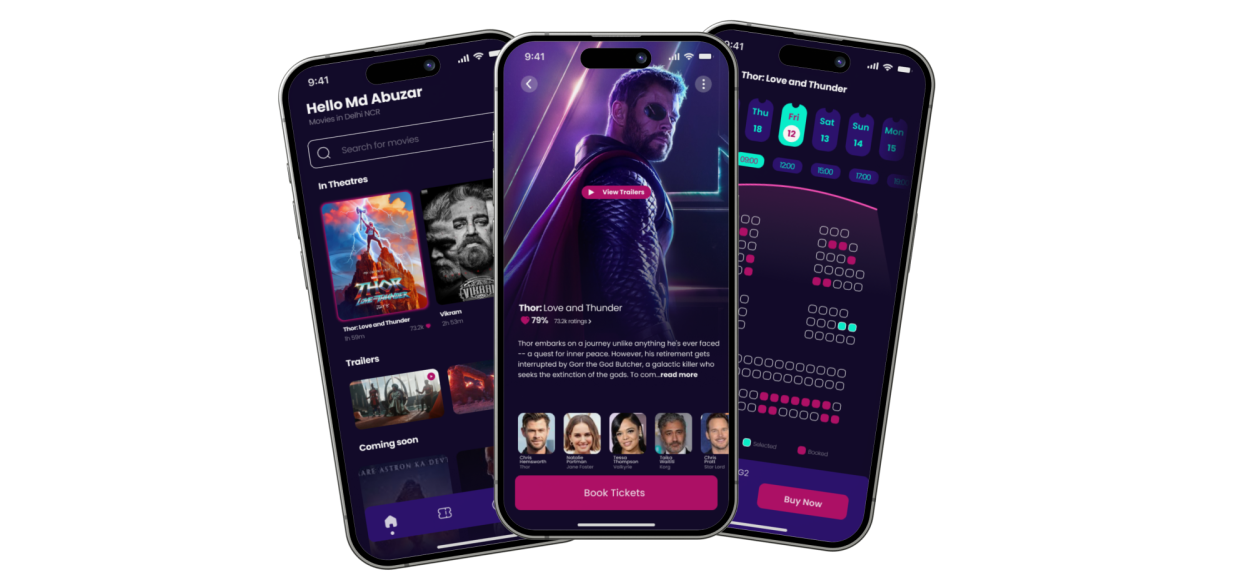 Movie Ticket Booking App